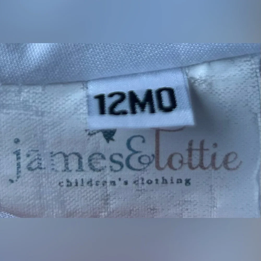 James & Lottie Floral Seersucker Bloomer Set Mint Gingham 12 Months